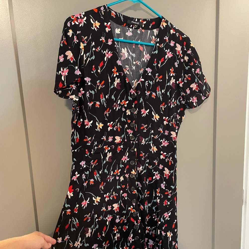 Madewell Floral Mini Dress